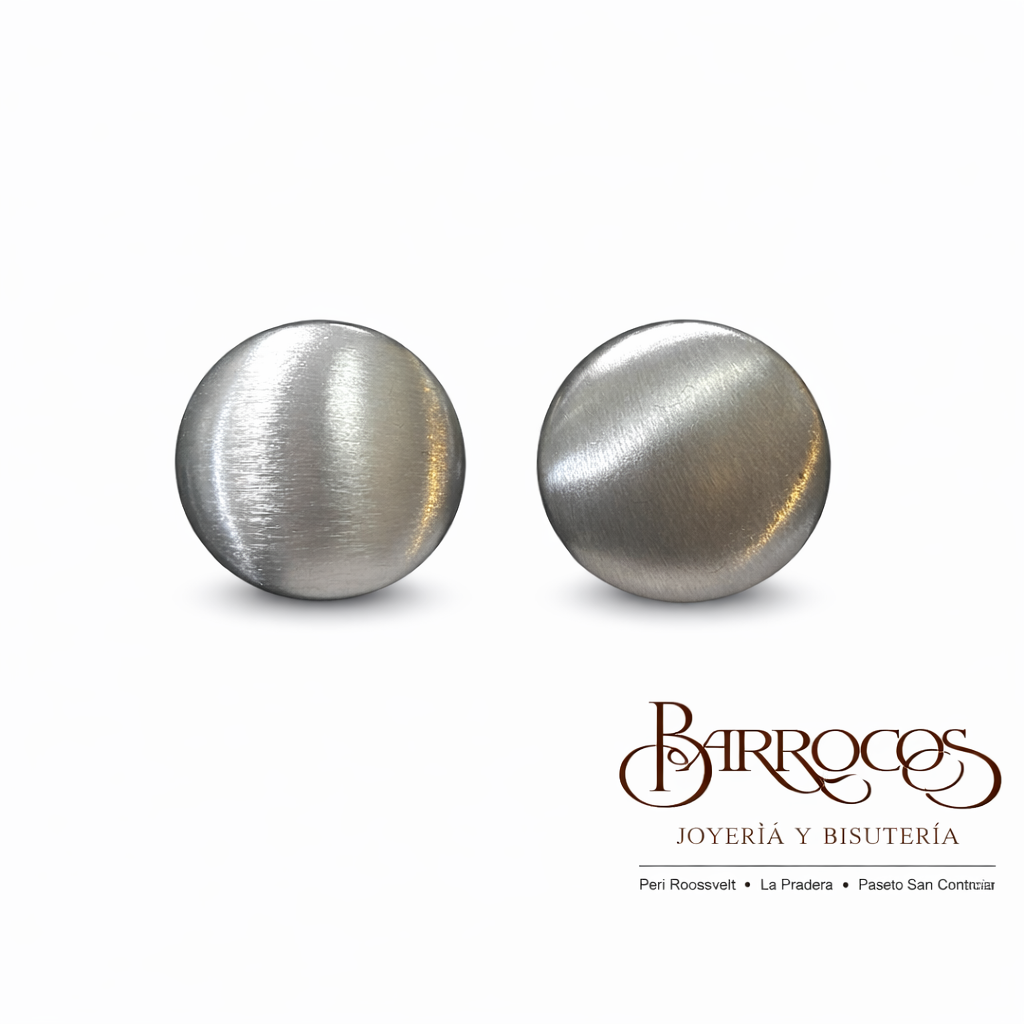 Aretes Circulo Mate