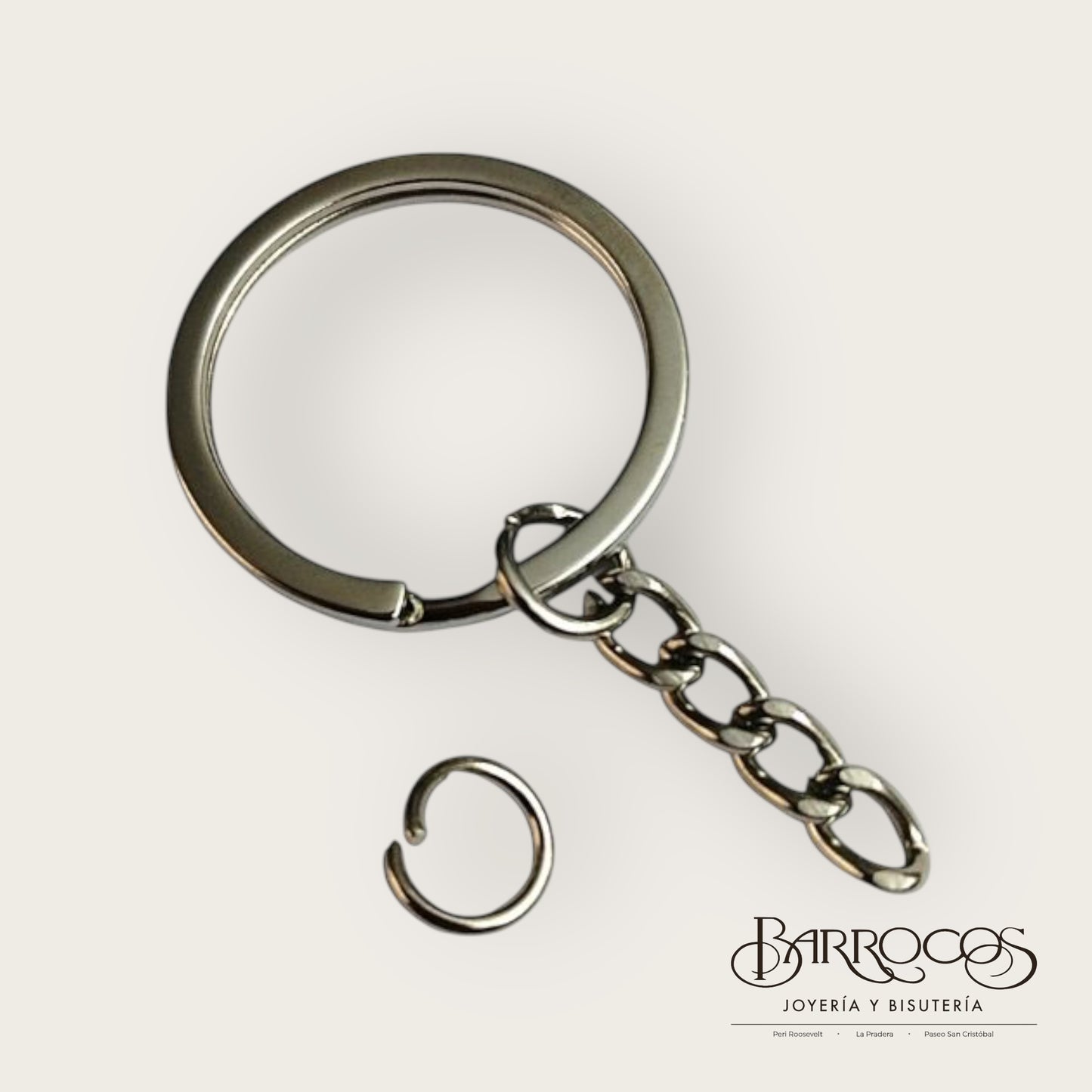 Paquete de argollas para llavero