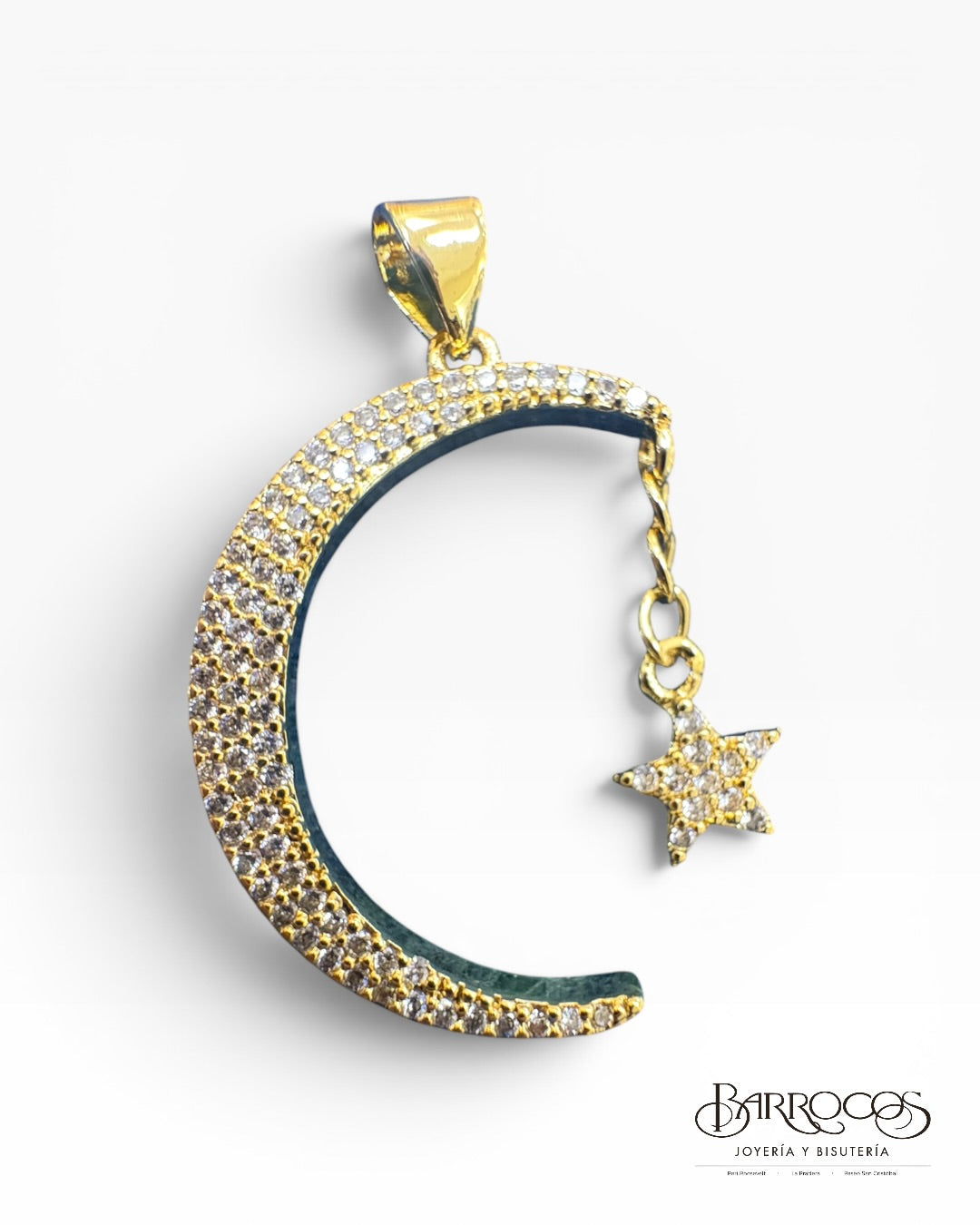Dije luna goldfilled