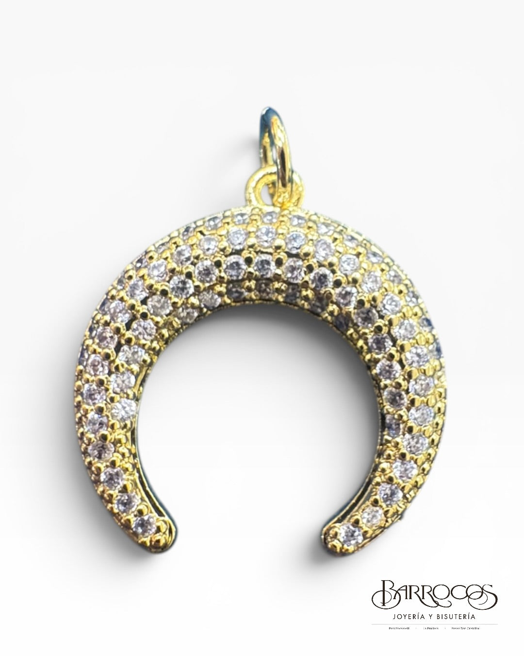 Cuerno pave goldfilled