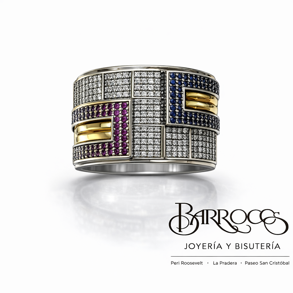 Anillo Chuncky Colores