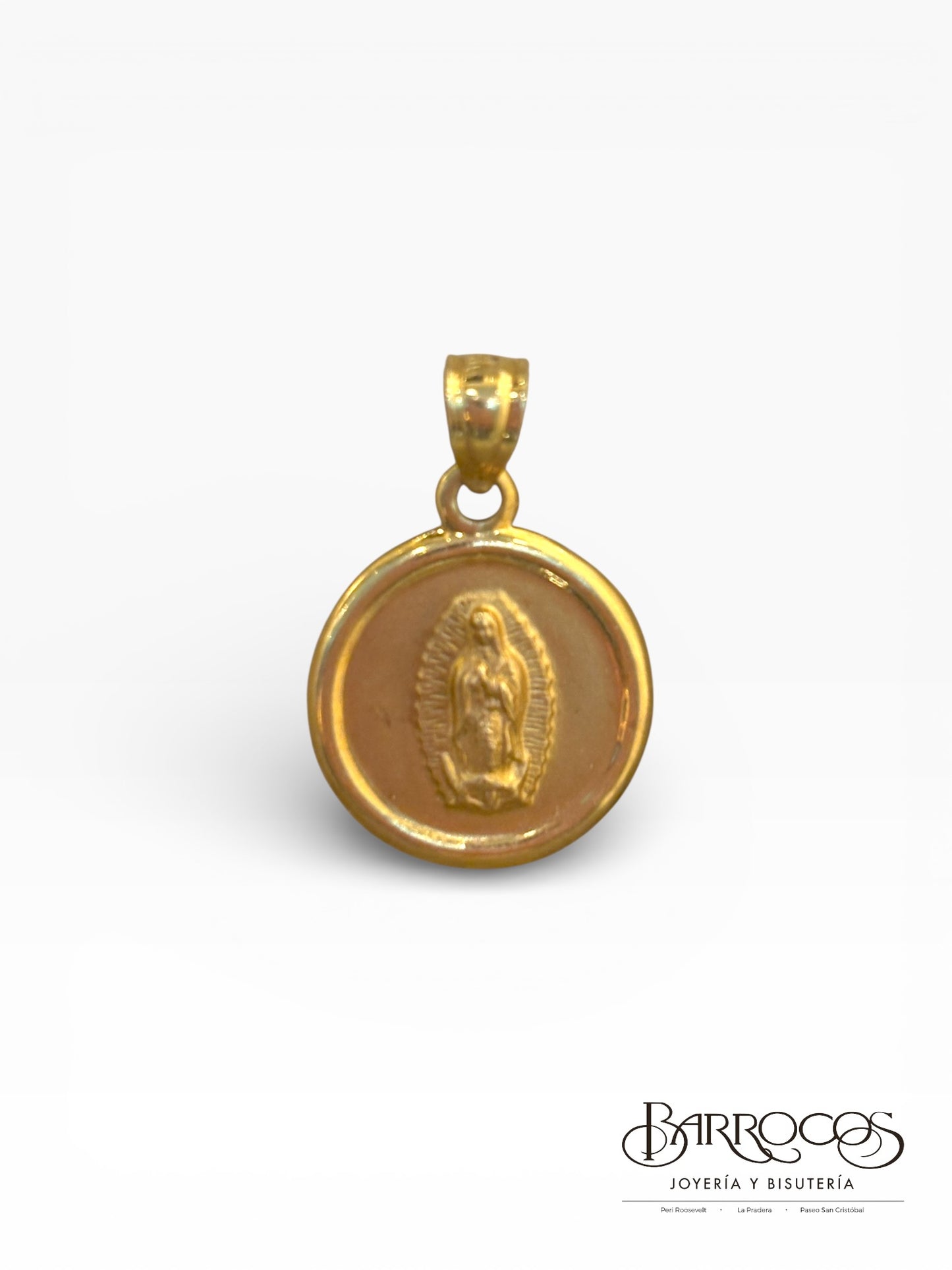 Medalla virgen de Guadalupe