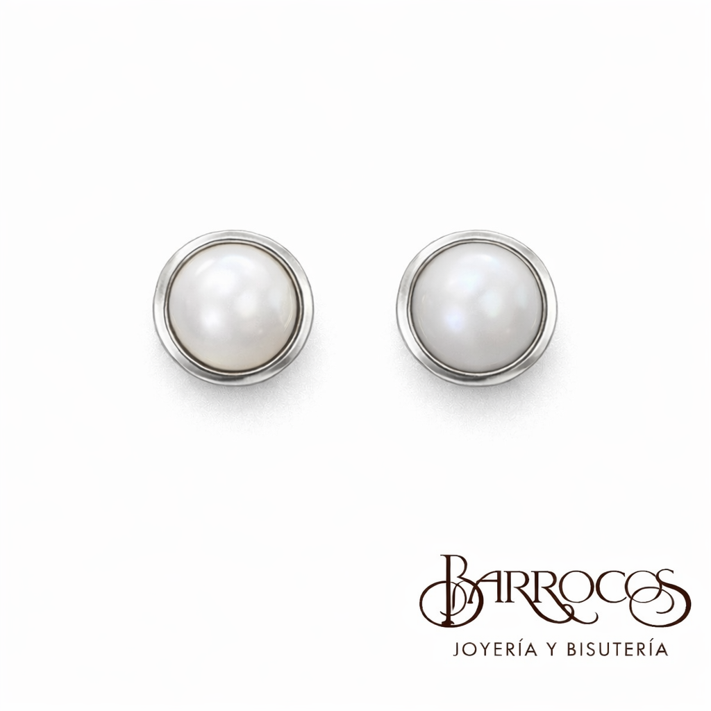 Aretes de Perla Cultivada Medianos