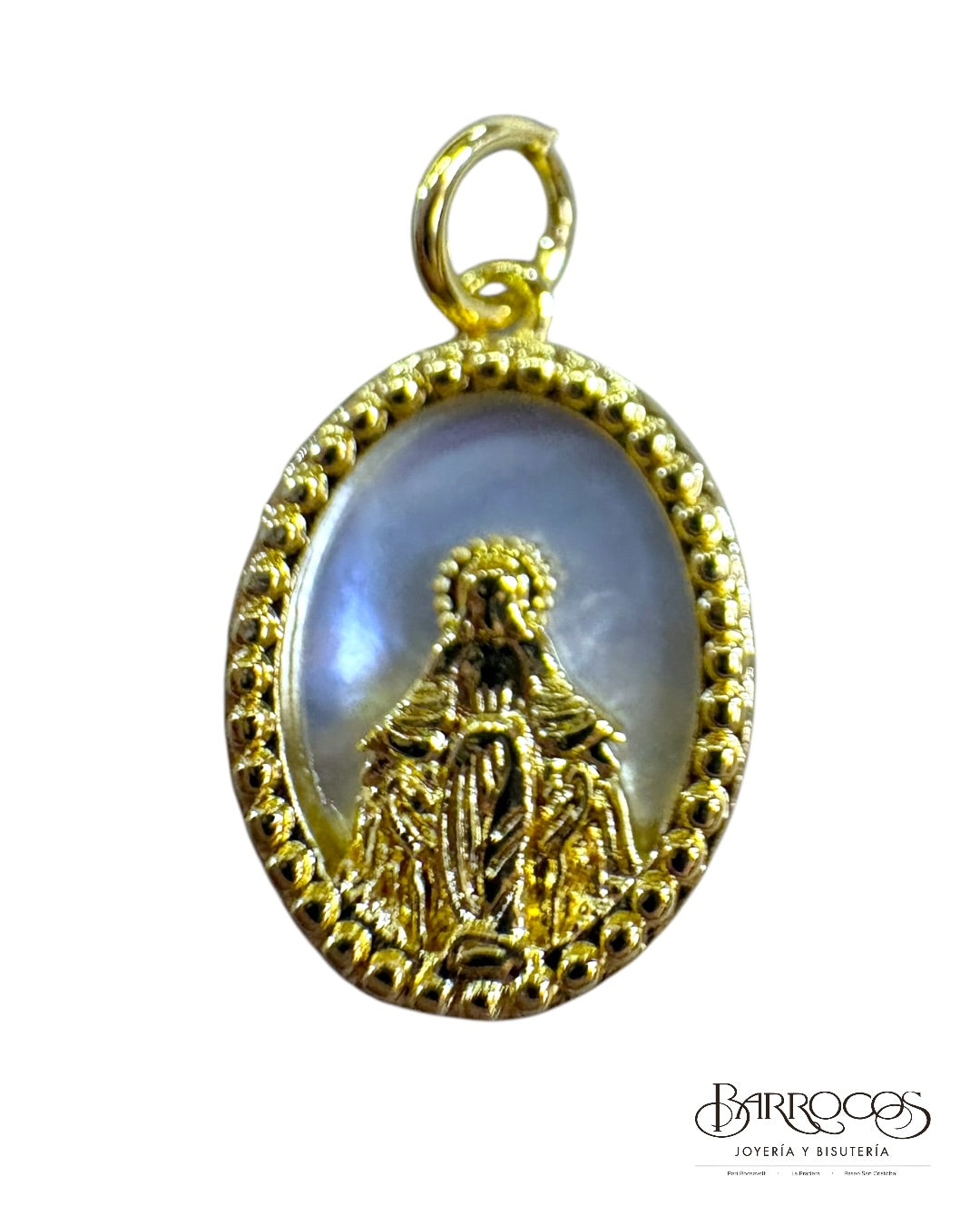 Medalla milagrosa ovalada