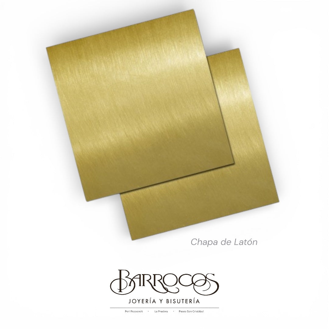 Chapa de latón 0.6