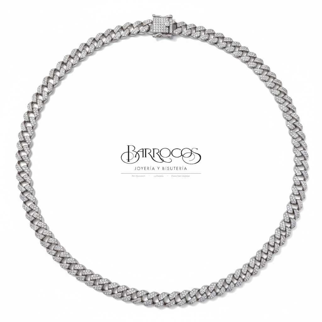 Cuello Mónaco 925 pave