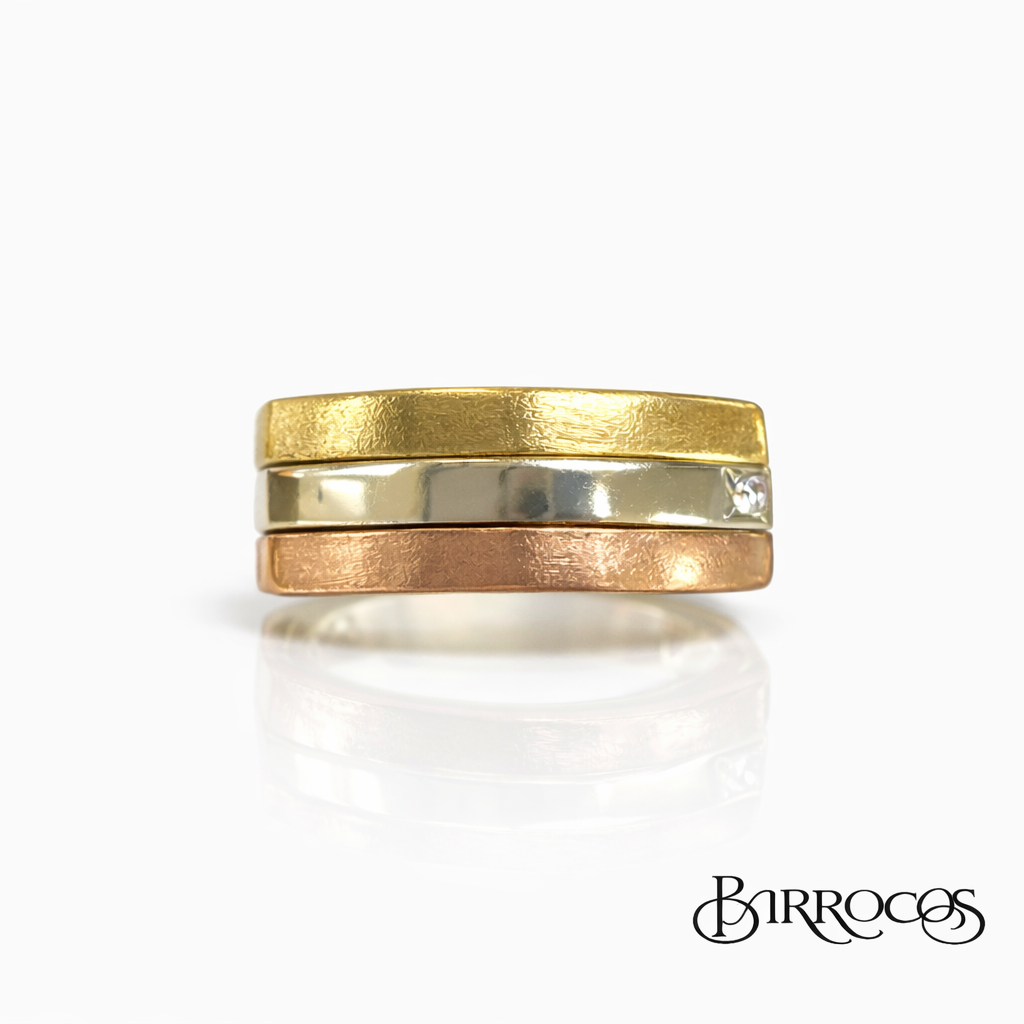 Anillo de 3 Oros