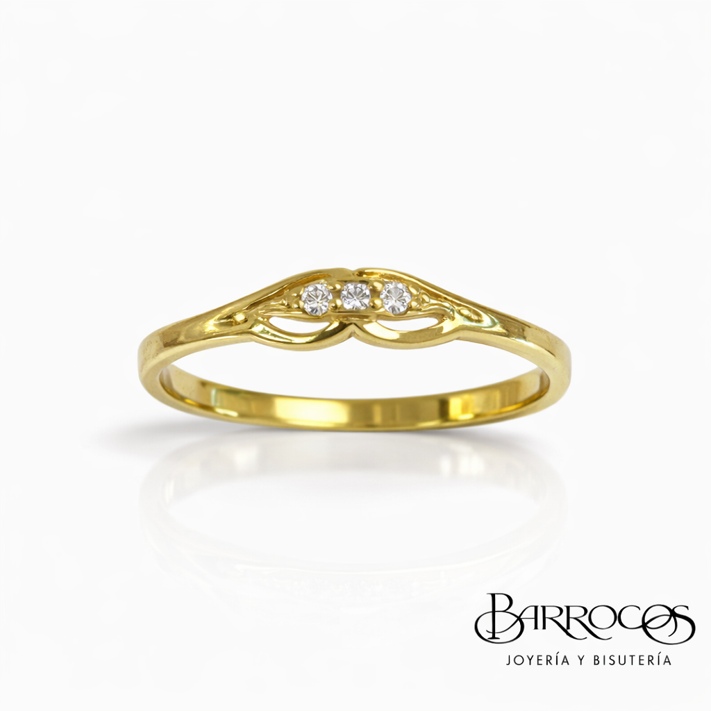 Anillo Zirconias