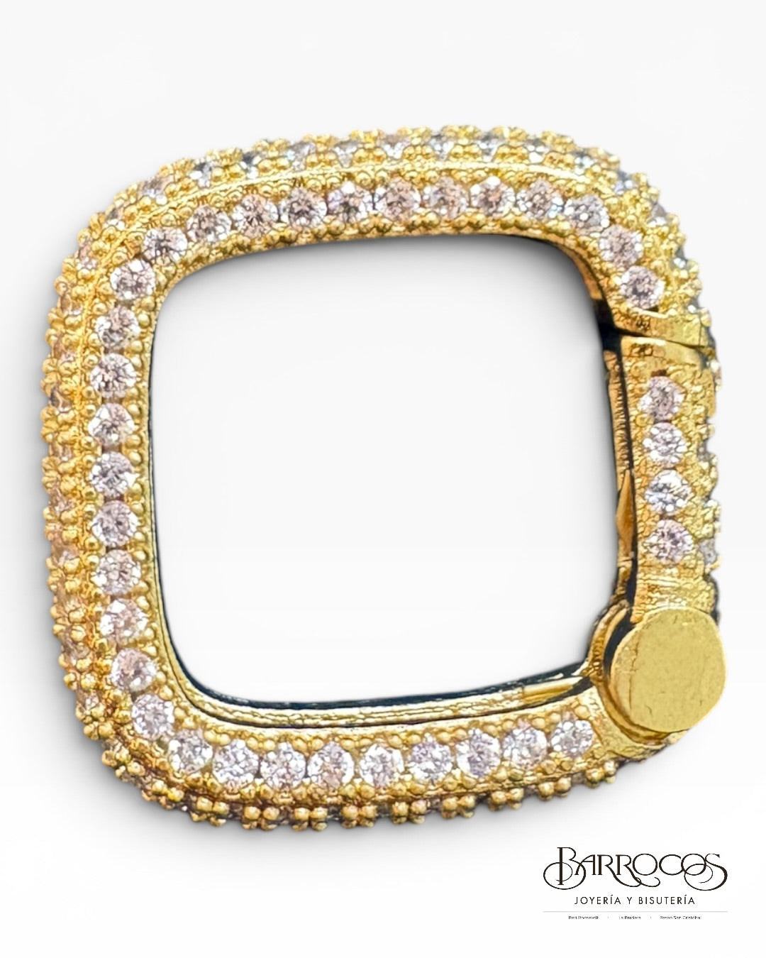 Broche cuadrado Goldfilled