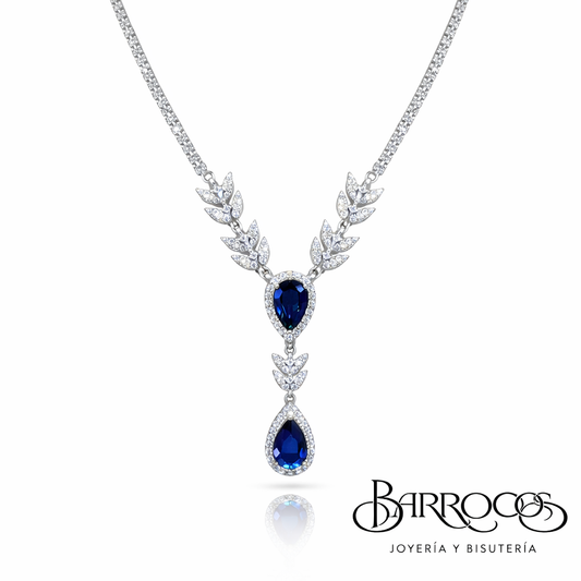 Cuello Circonia Azul