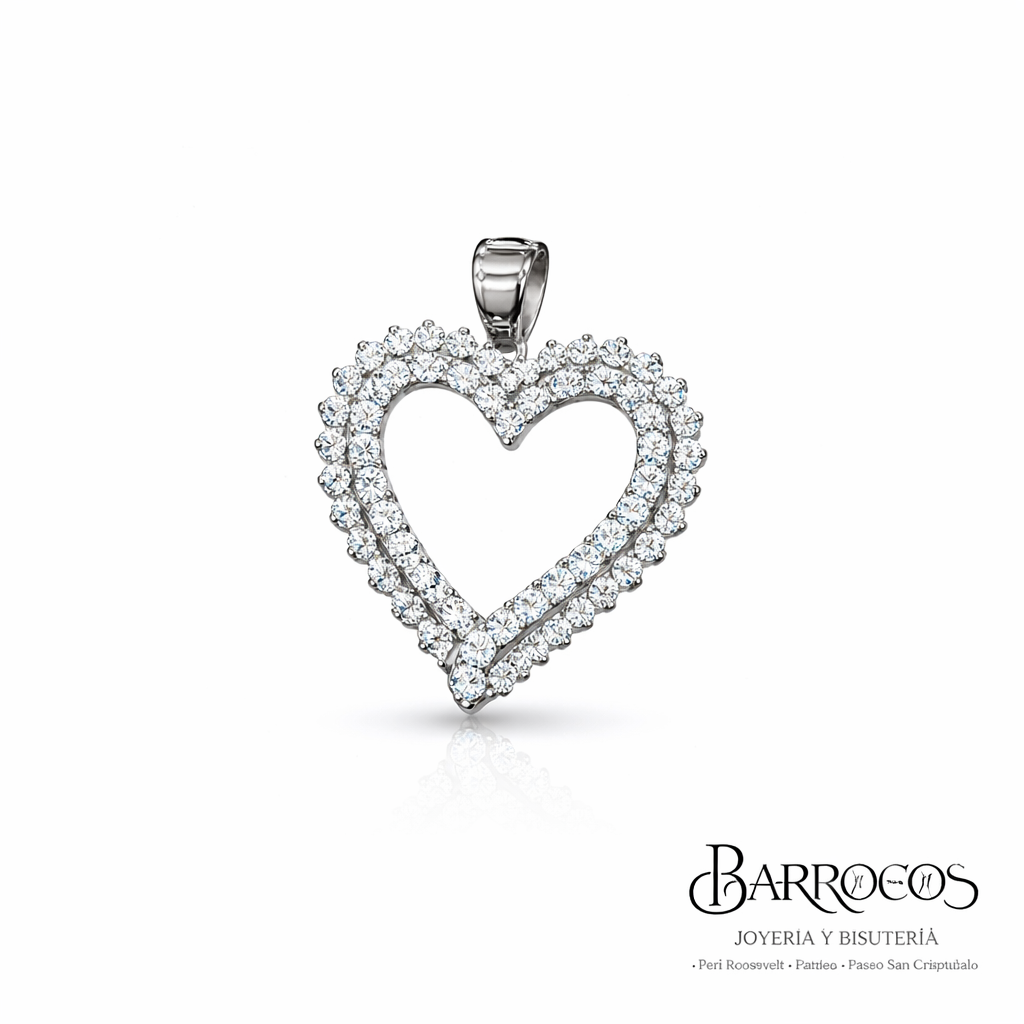 Dije Corazón Circonia