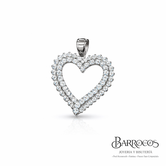 Dije Corazón Circonia