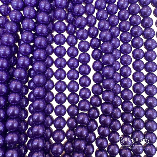 Perla Cristal Morada pequeña