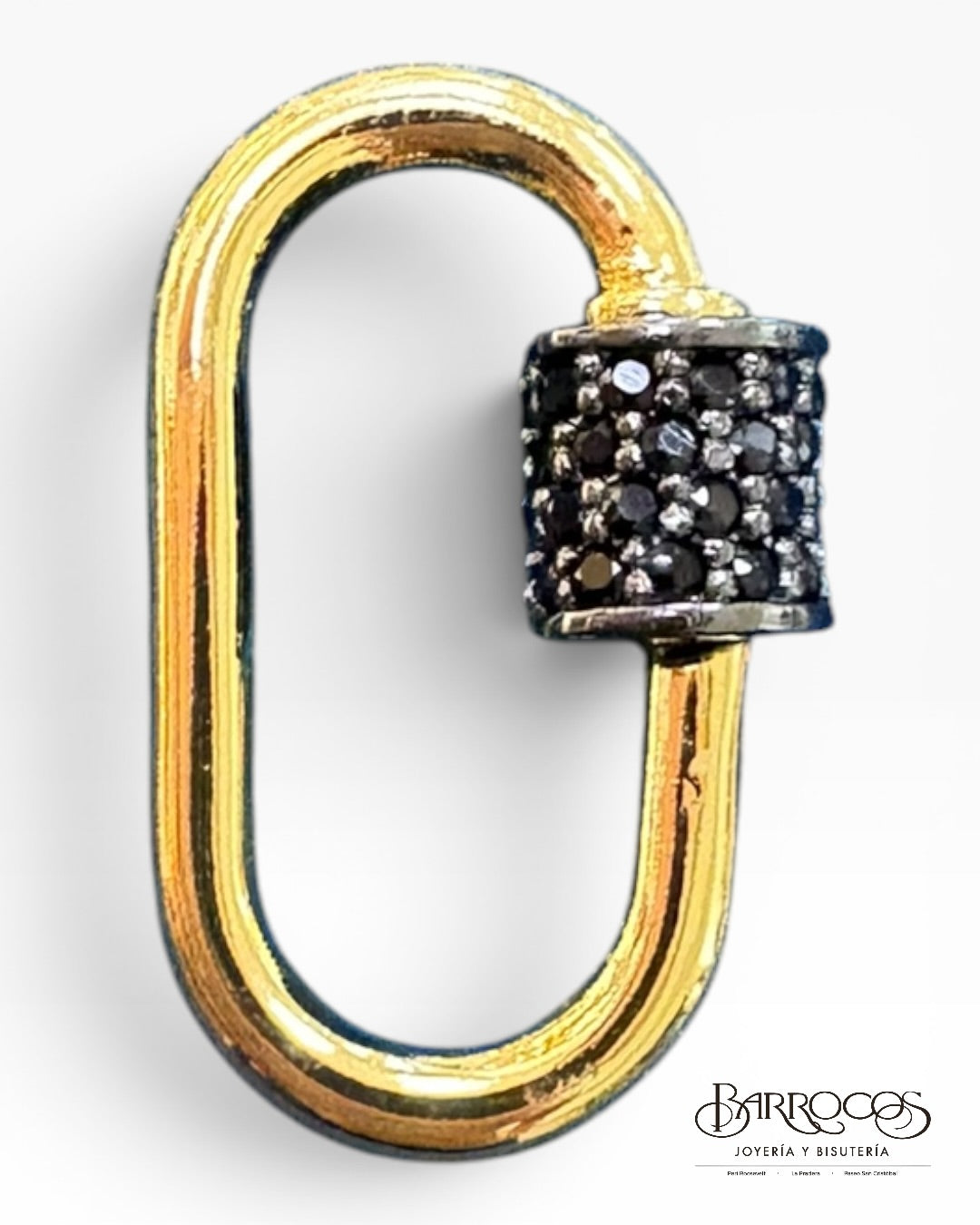 Broche tuerca goldfilled