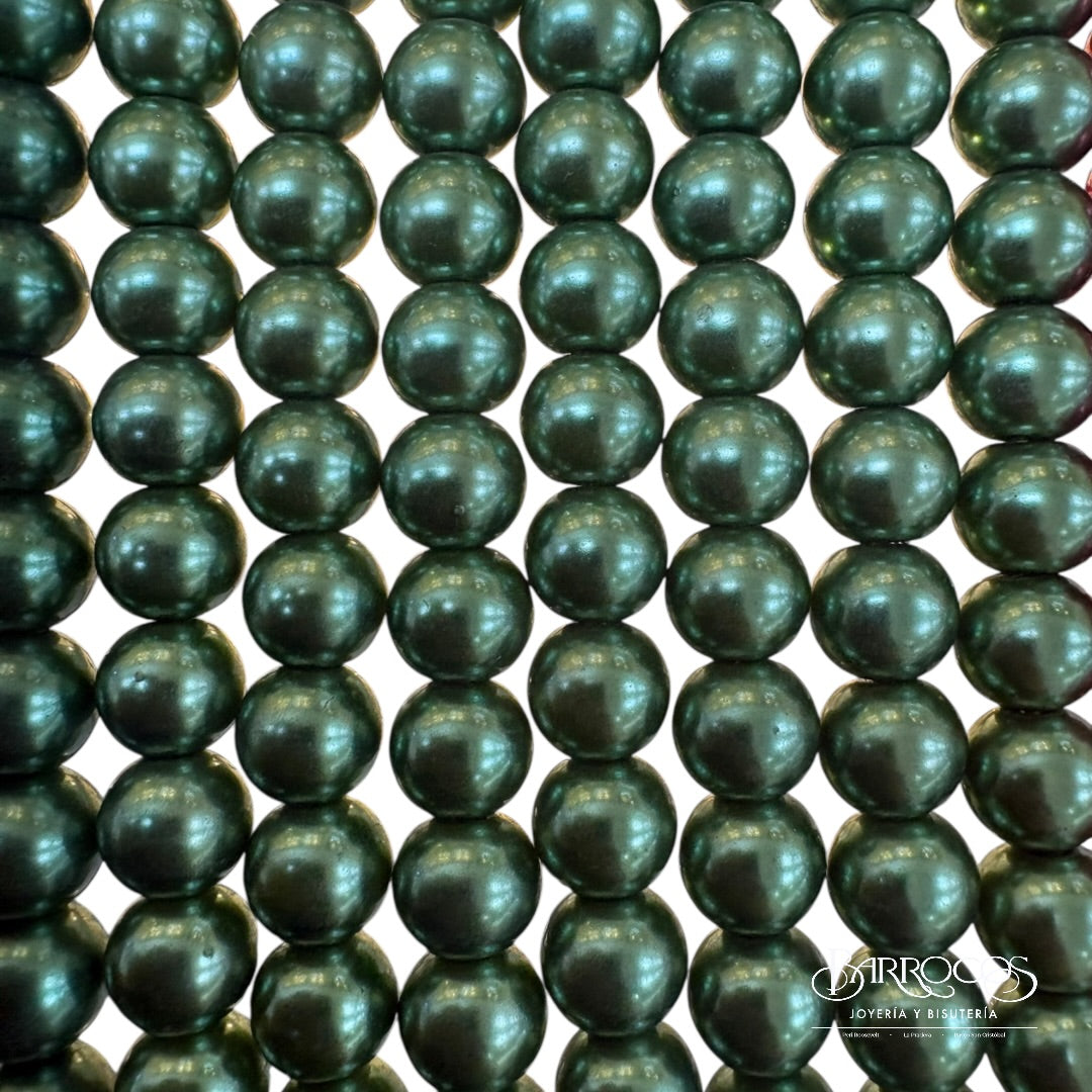 Perla Cristal Verde Grande