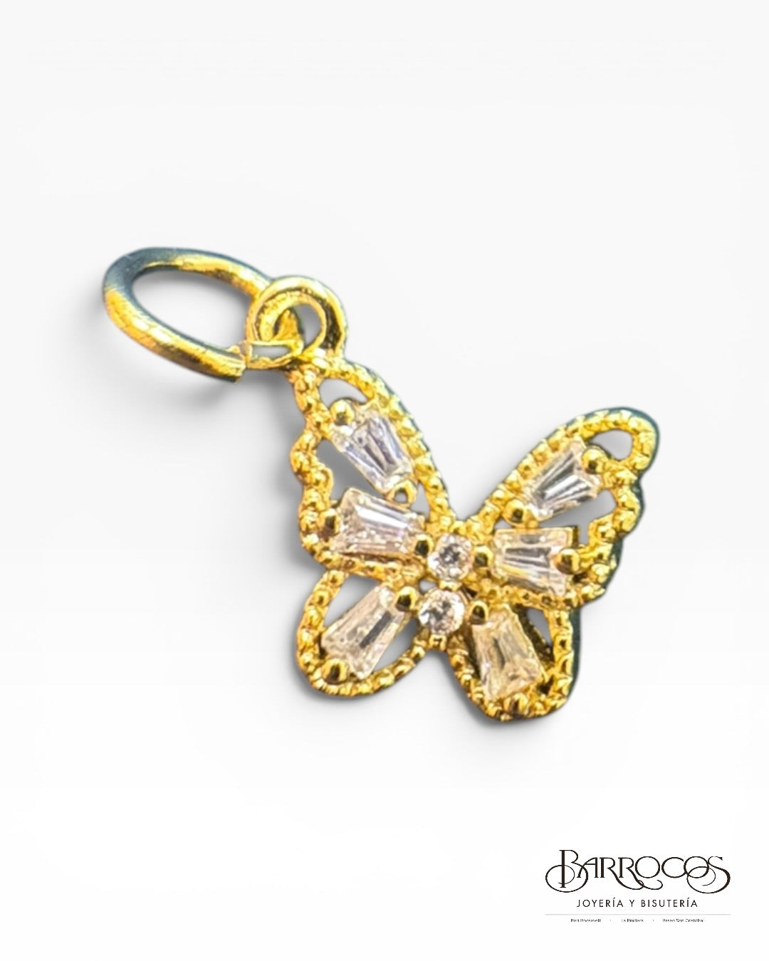 Dije mariposa goldfilled