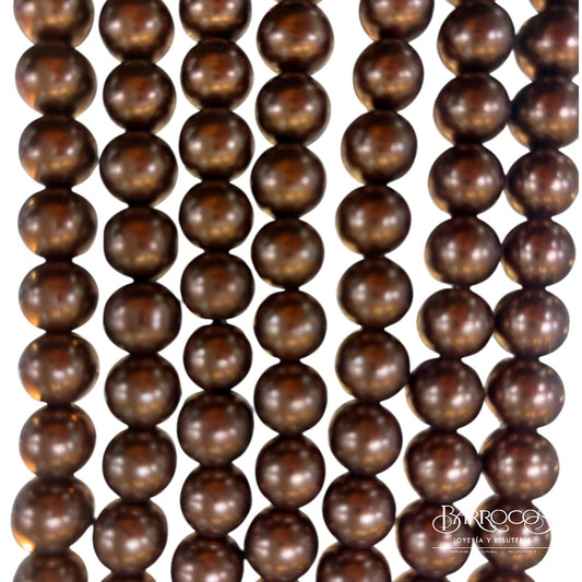 Perla de Cristal Café pequeña