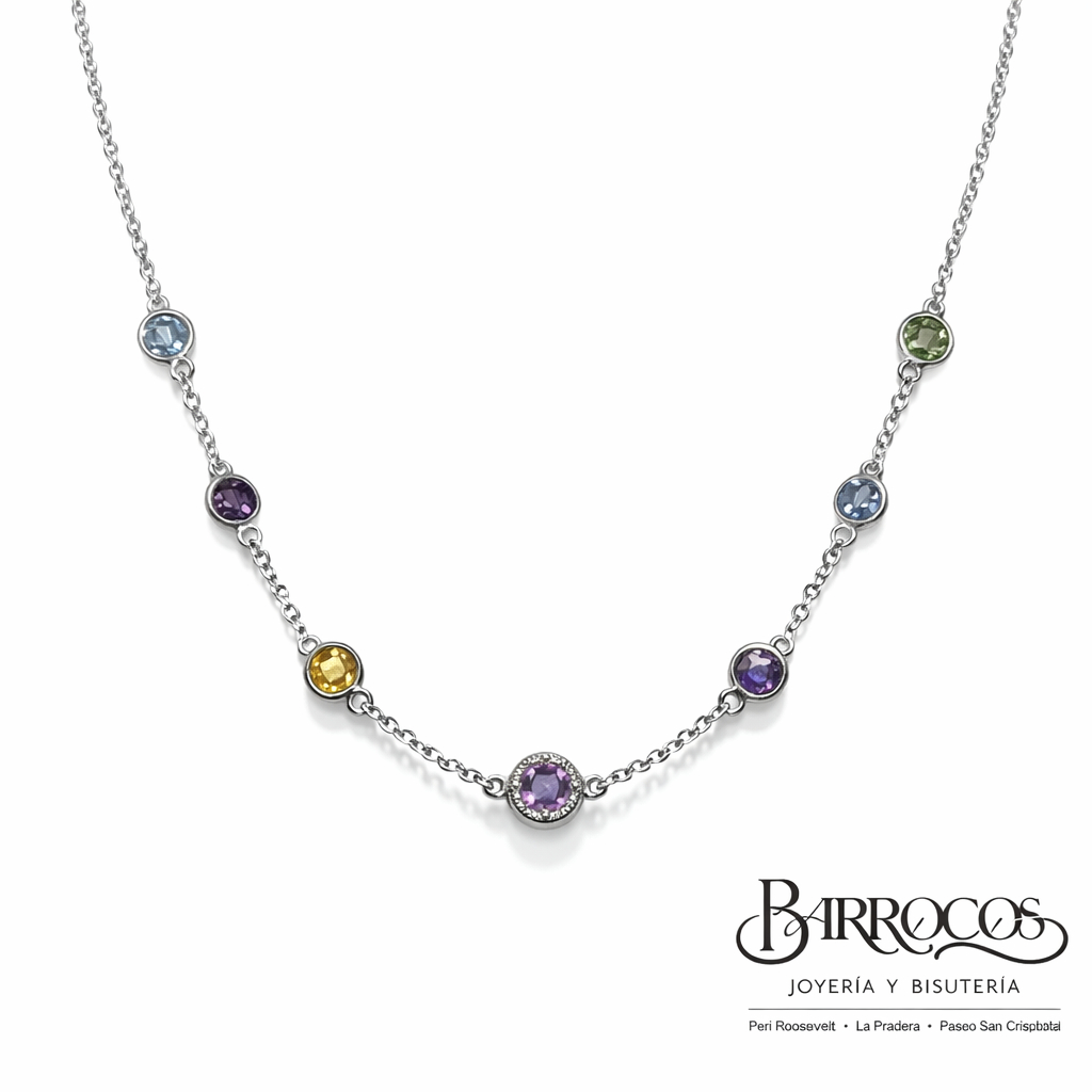 Cuello Circonia Rainbow