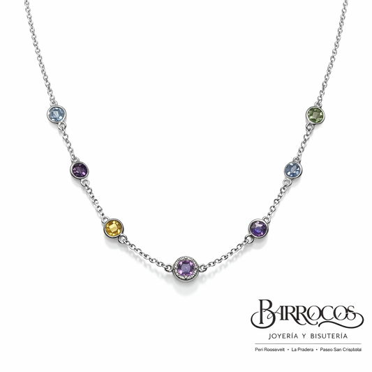 Cuello Circonia Rainbow