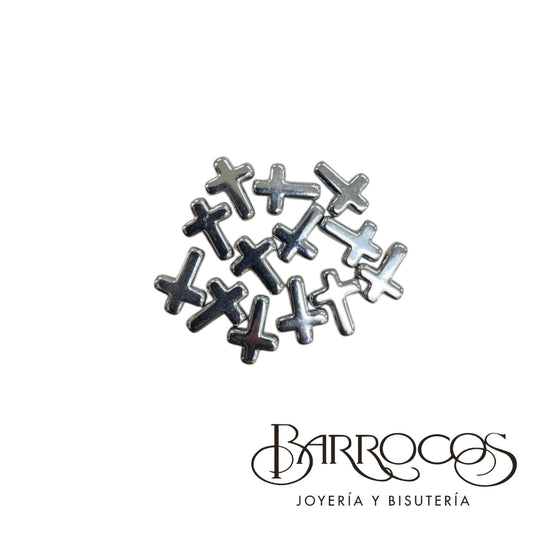 Dije Cruz Plateada