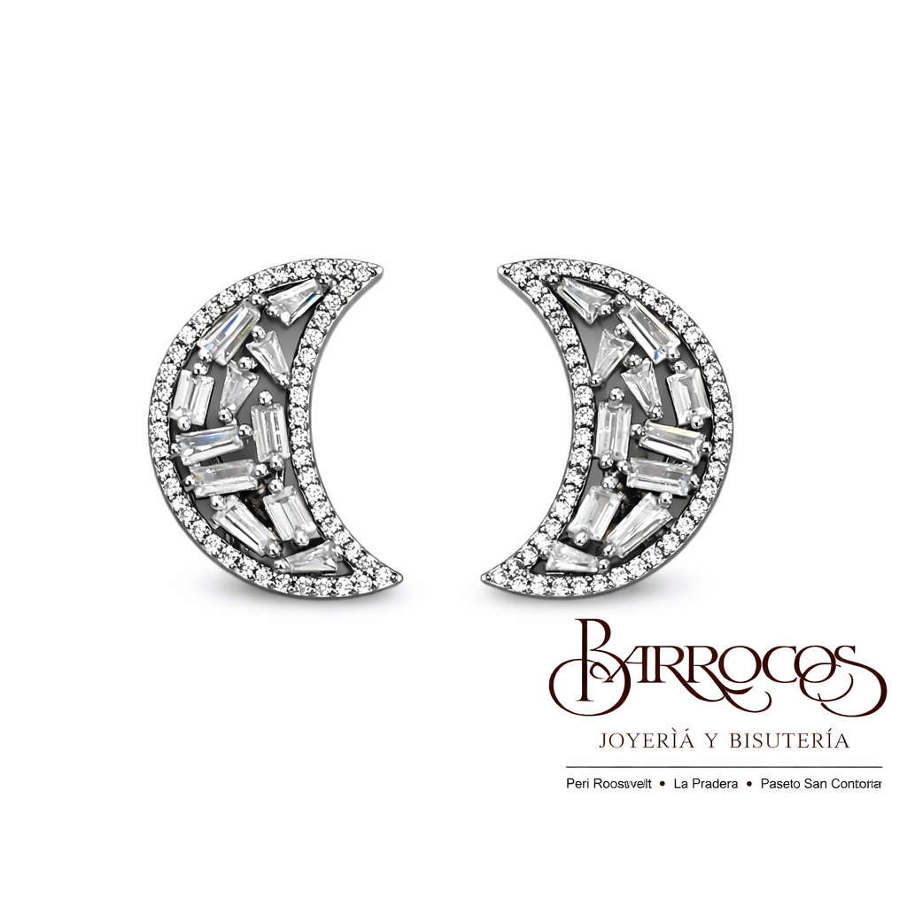 Aretes Media Luna