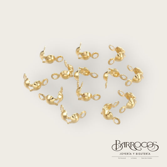 Tapa nudo fantasía fina dorado