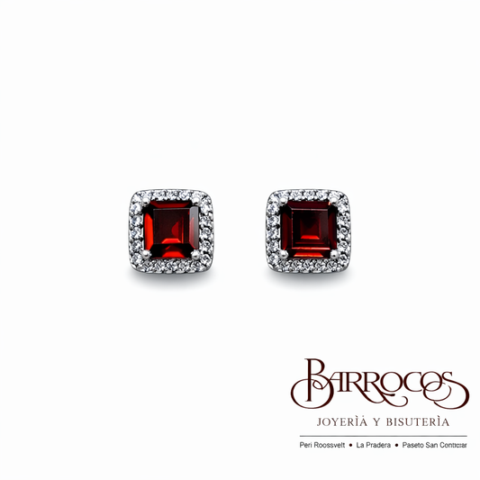 Aretes Rojos