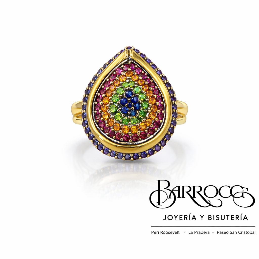 Anillo Chunky Rainbow