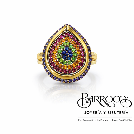 Anillo Chunky Rainbow