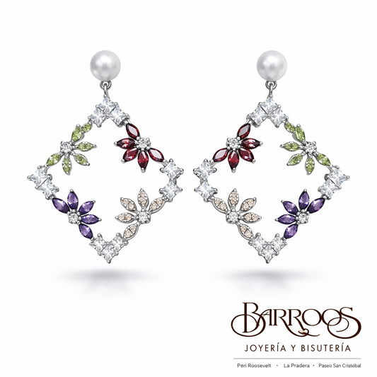 Aretes de Flores