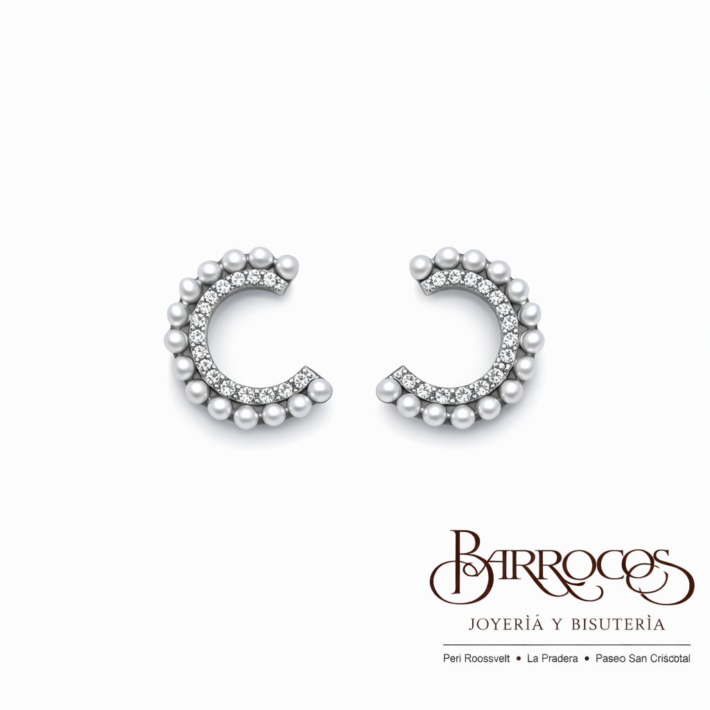 Aretes de Perla Mini