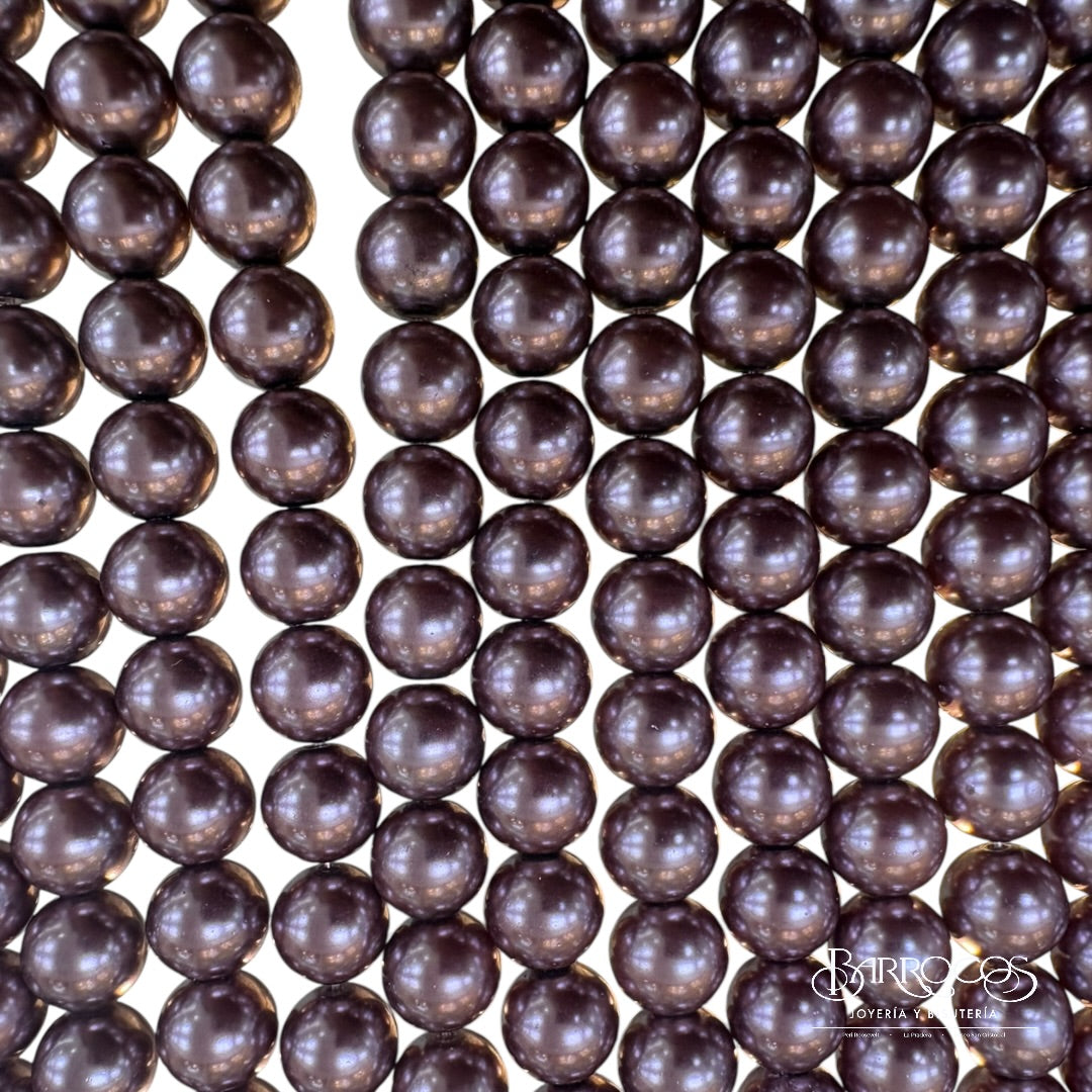 Perla Cristal Violeta Grande