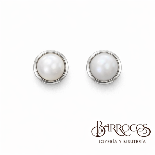 Aretes de Perla Cultivada Medianos