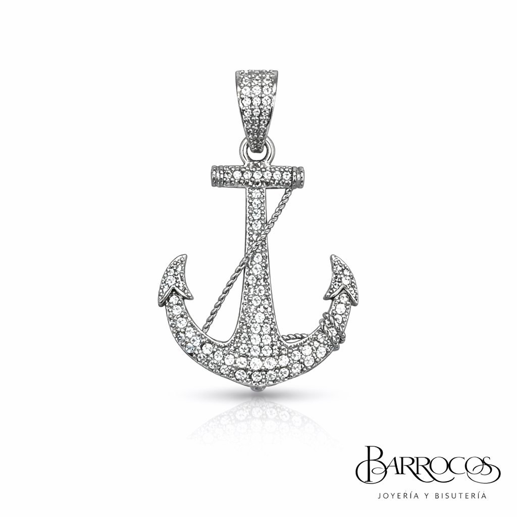 Dije Ancla Con Circonia