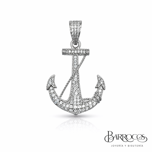 Dije Ancla Con Circonia