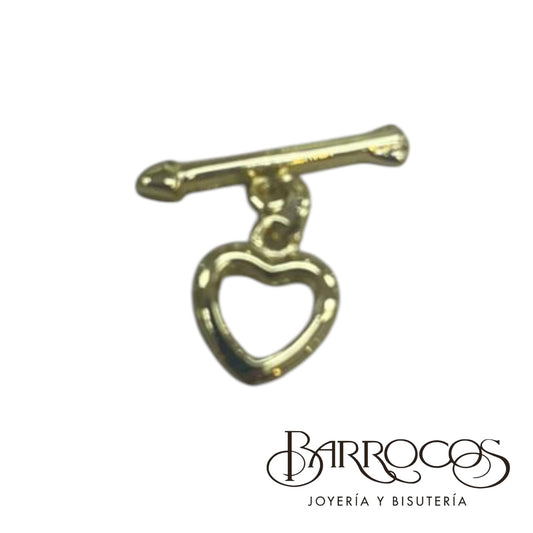 Broche T Corazón