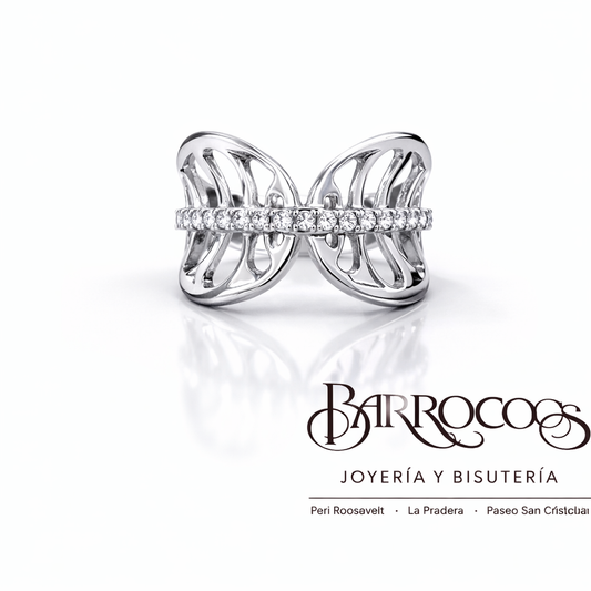 Anillo Con Circonia