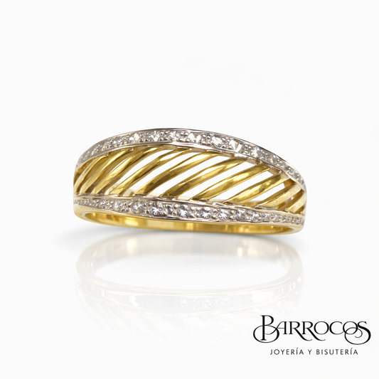 Anillo Zirconias