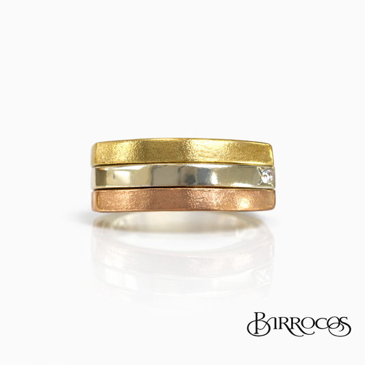 Anillo de 3 Oros