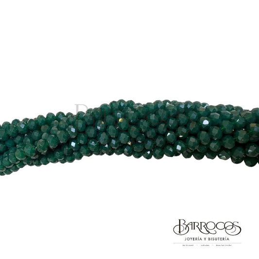 Cristal Verde Obscuro